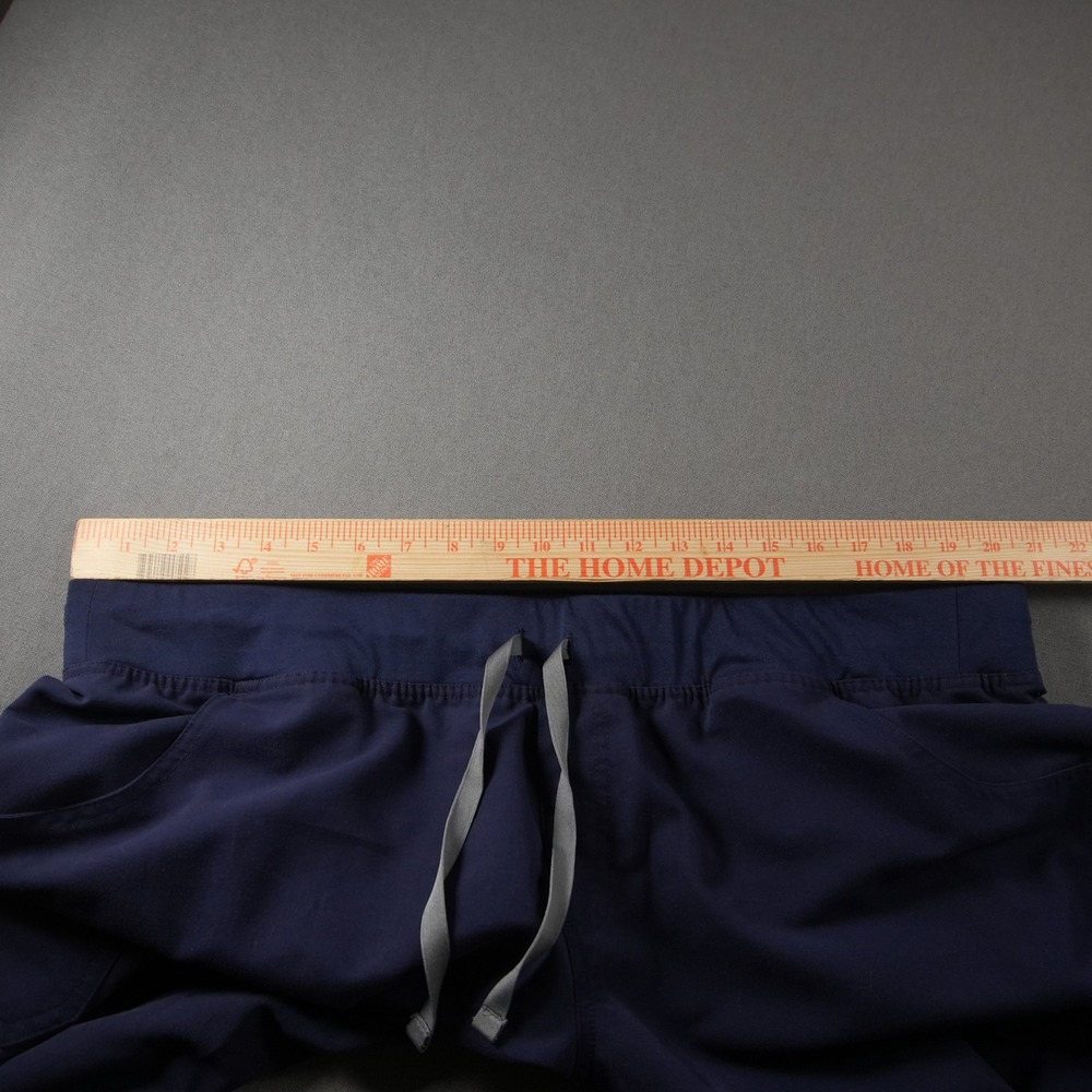 FIGS Kade Cargo Scrub Drawstring Cargo Women Scrub Pants XXL/P Medical Blue - Picture 6 of 13